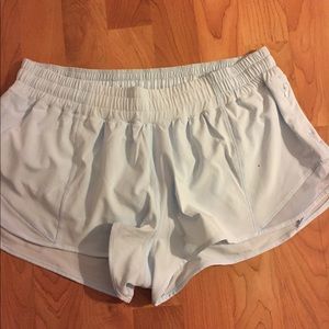 NWOT Lululemon light blue shorts!